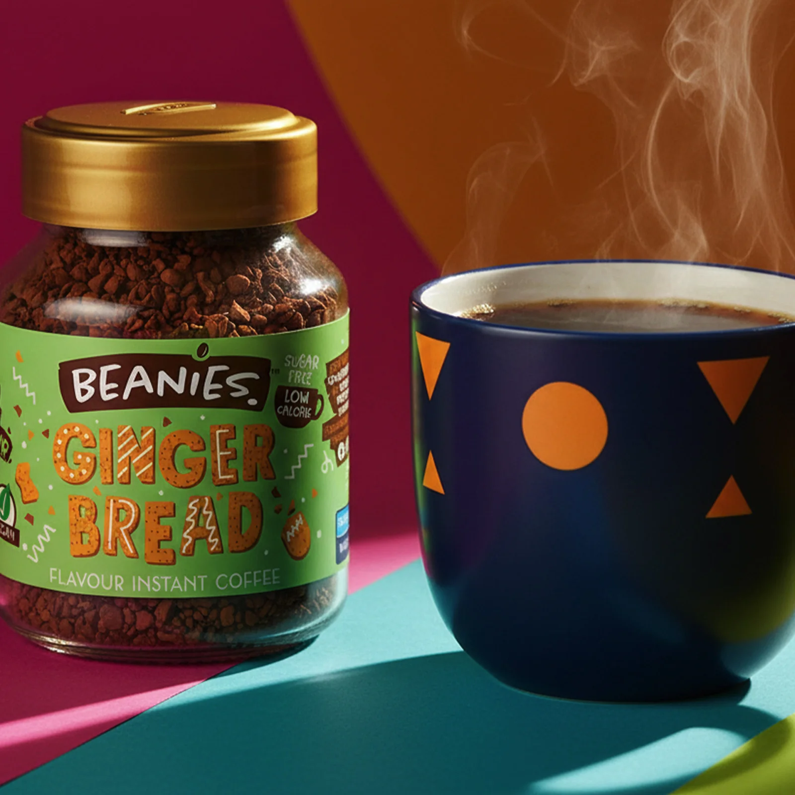 Beanies Gingerbread Flavoured Instant Coffee 50g - Image 5