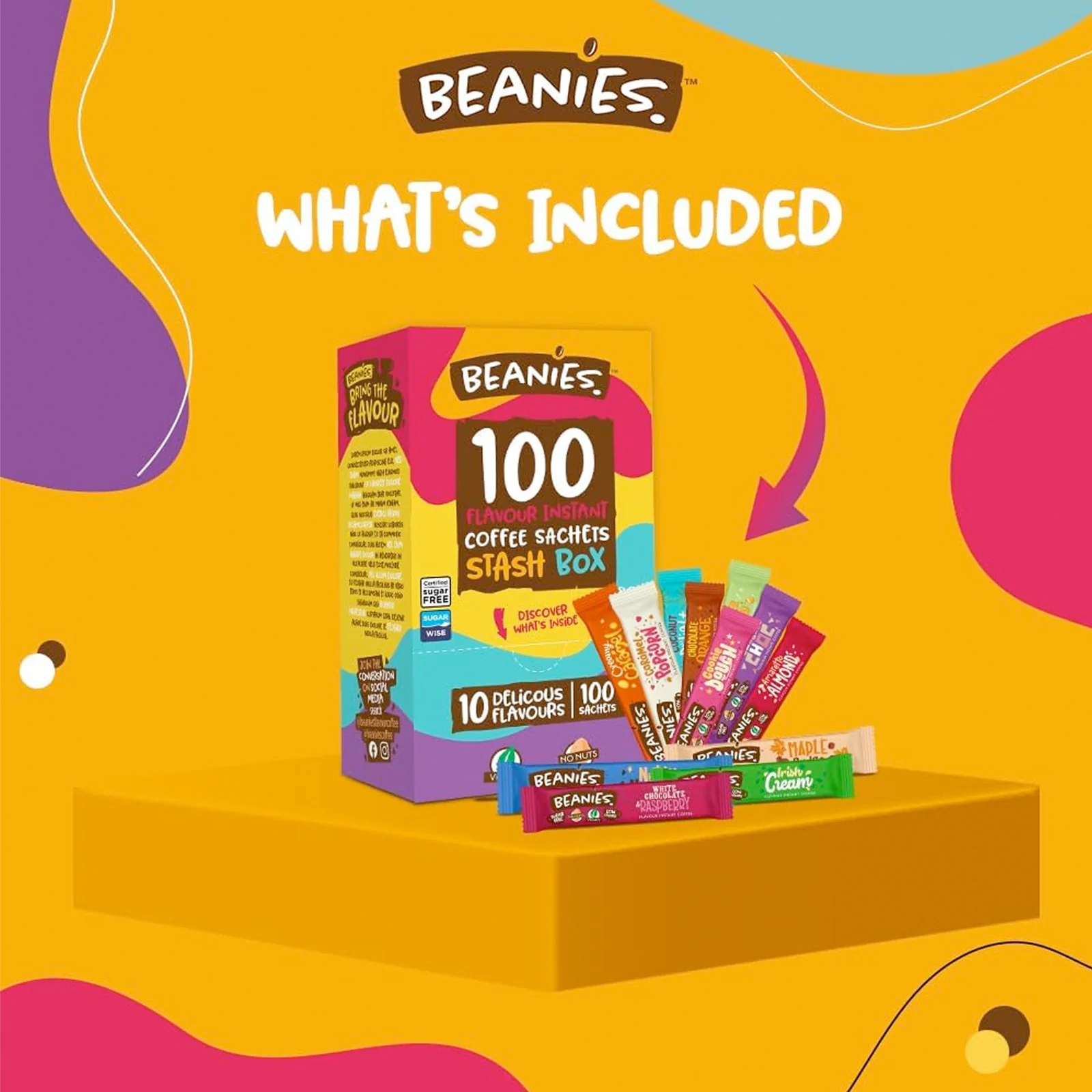 Beanies Mixed Stash Coffee Sticks 1x100 - Image 3