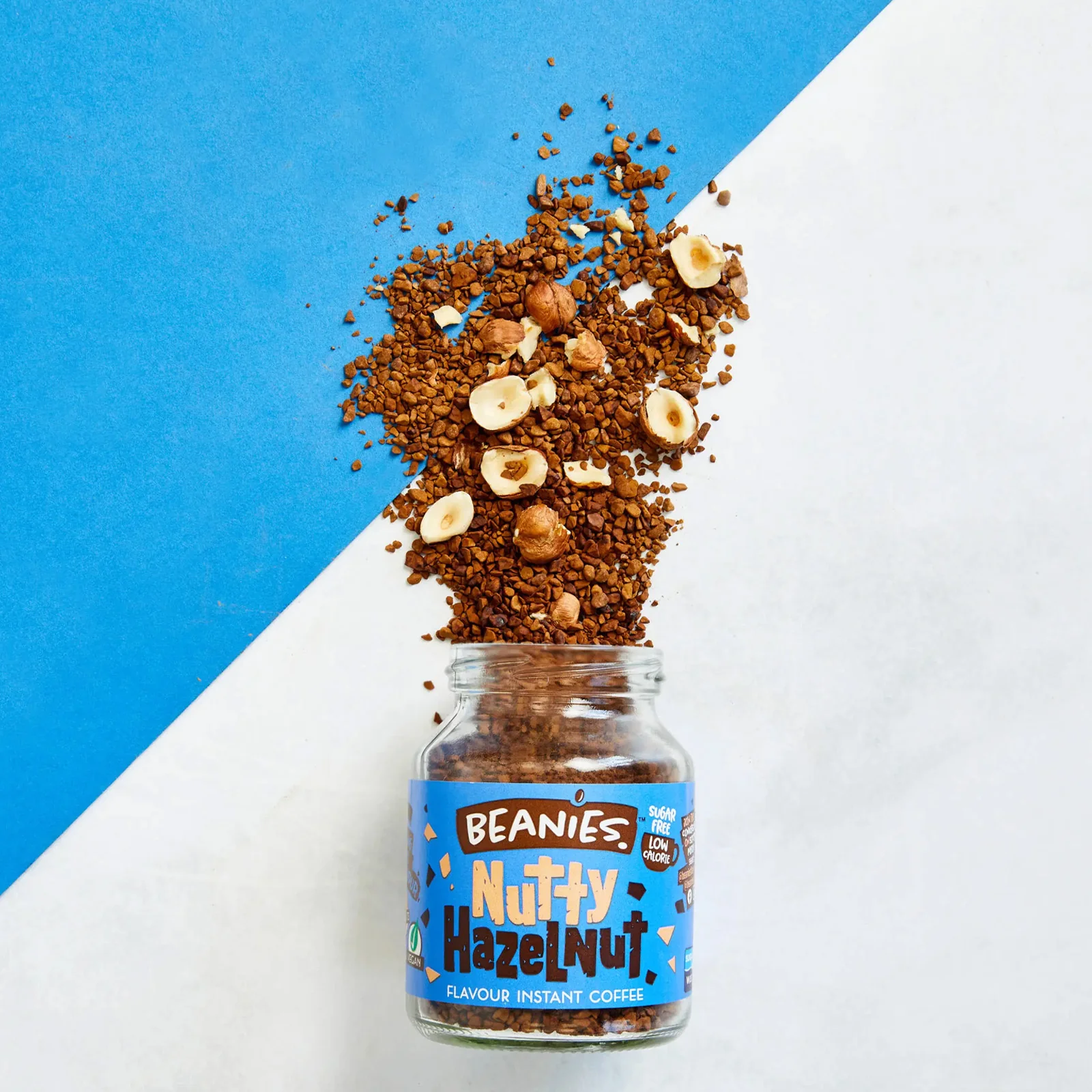 Beanies Nutty Hazelnut Flavoured Instant Coffee 50g - Image 4