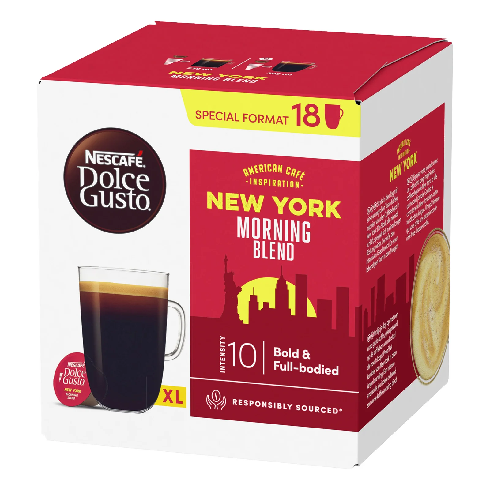 Dolce Gusto Americano New York Morning Blend Coffee Pods 1x18 - Image 4
