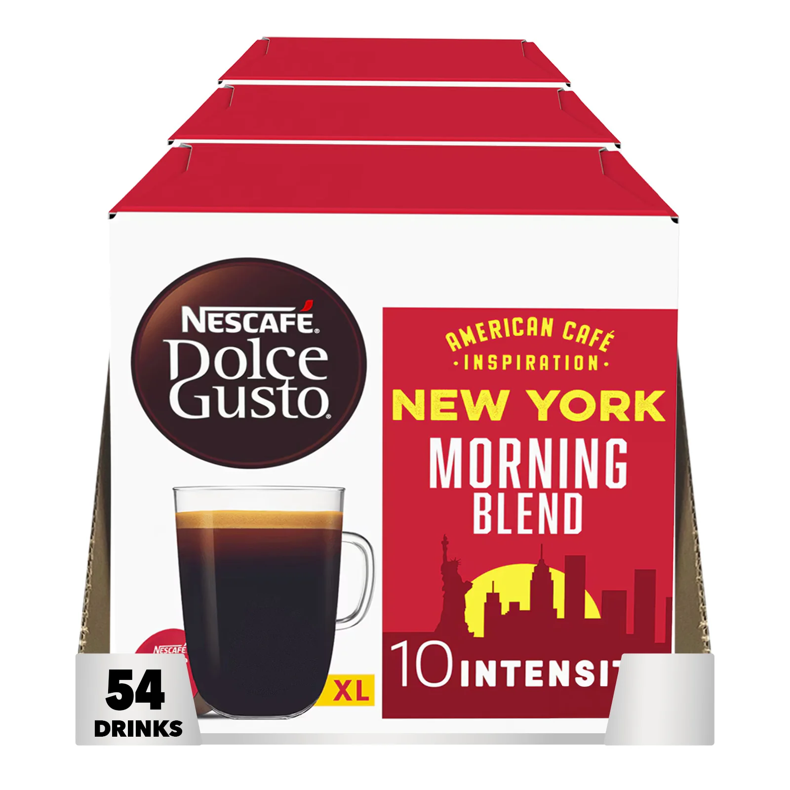 Dolce Gusto Americano New York Morning Blend Coffee Pods 3x18 - Image 3