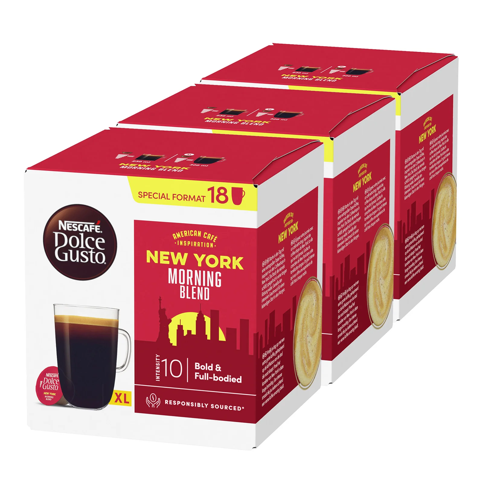 Dolce Gusto Americano New York Morning Blend Coffee Pods 3x18 - Image 4