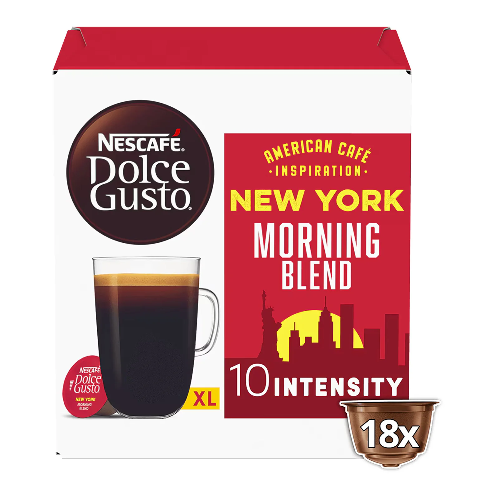 Dolce Gusto Americano New York Morning Blend Coffee Pods 3x18 - Image 8