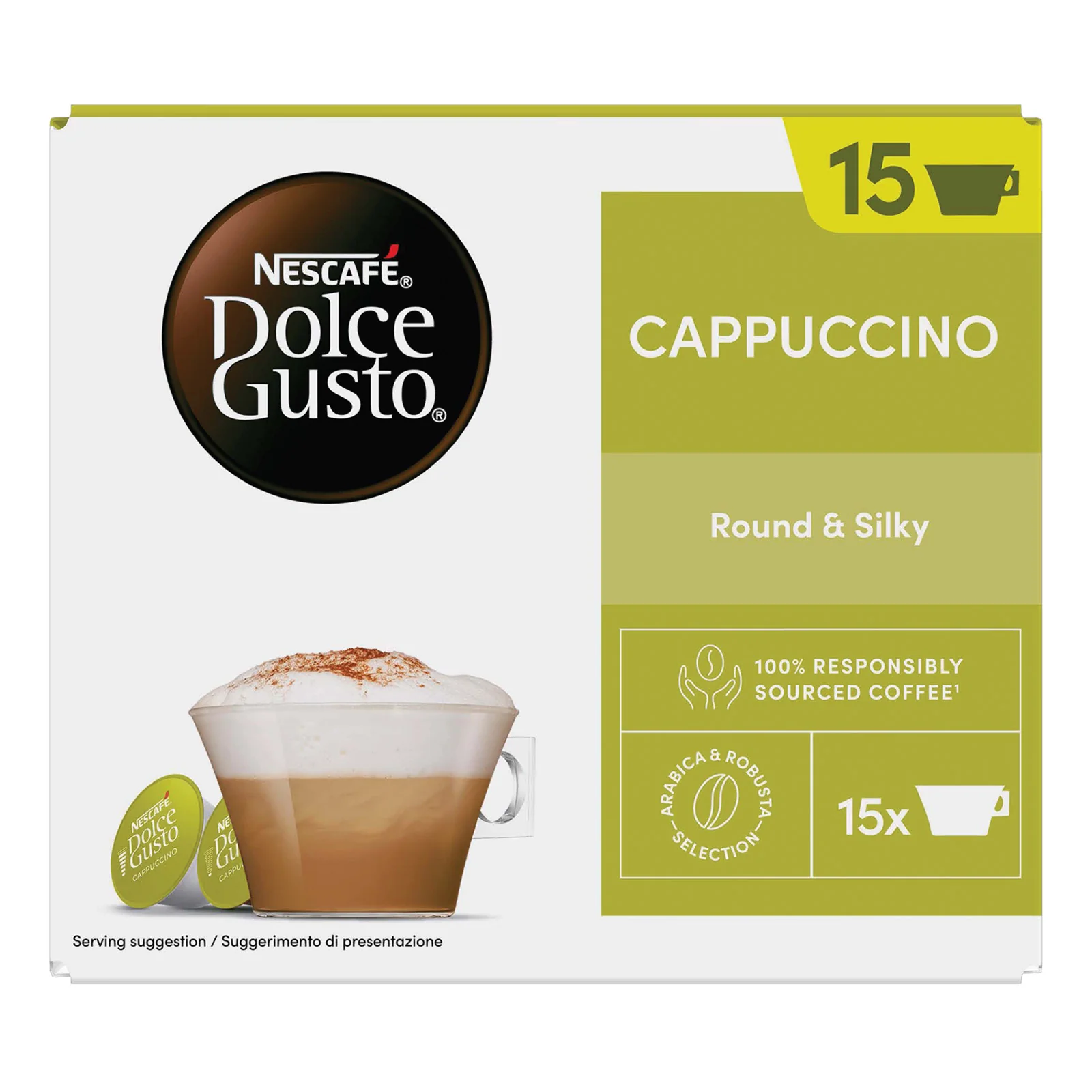 Dolce Gusto Cappuccino x30 Coffee Pods - Image 8