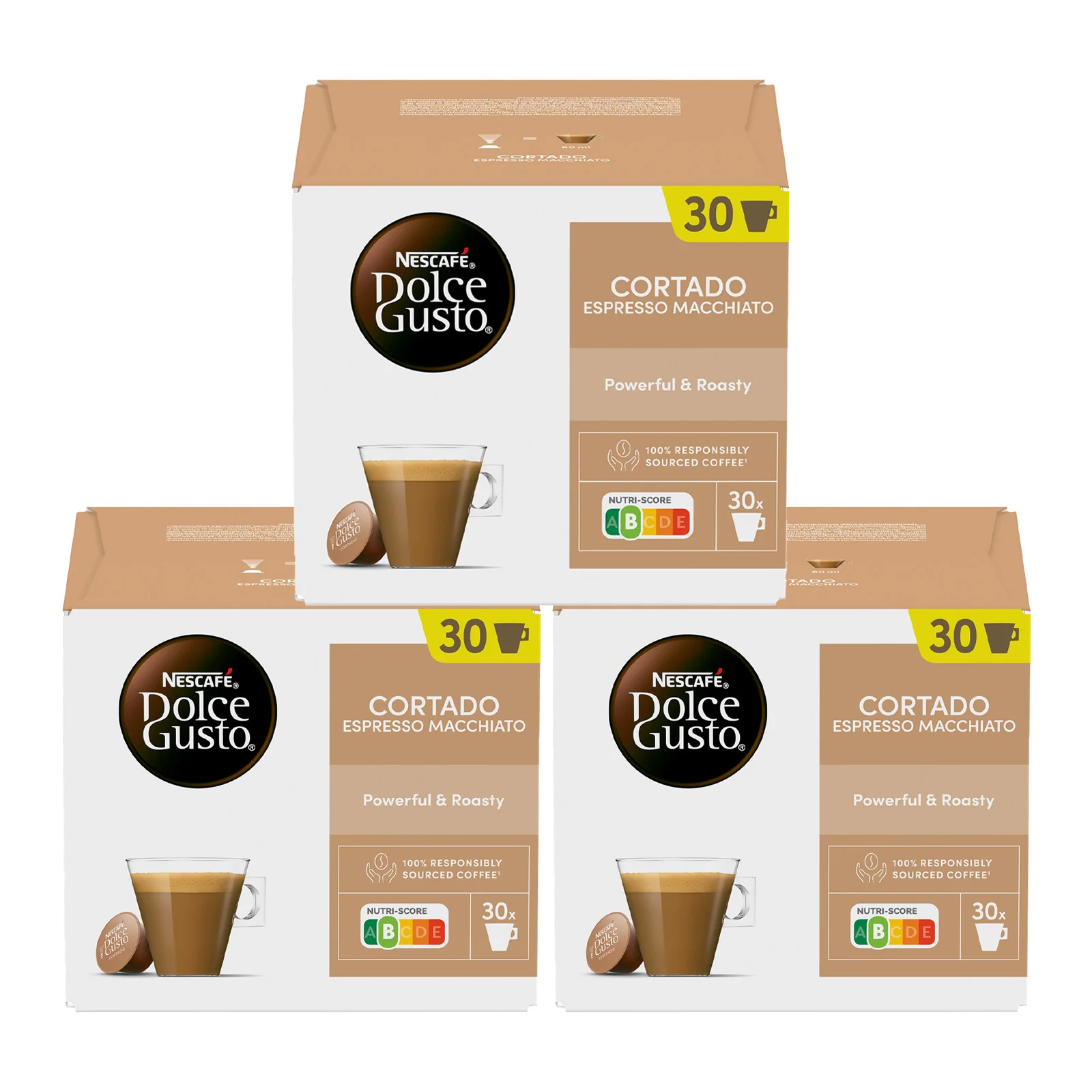 Dolce Gusto Espresso Cortado Macchiato 3x30 Coffee Pods