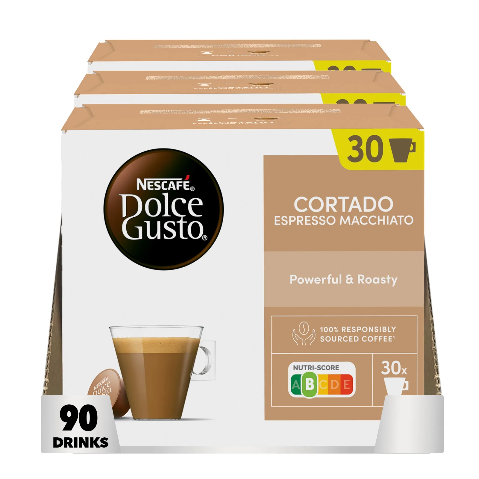 Dolce Gusto Espresso Cortado Macchiato 3x30 Coffee Pods - Image 2