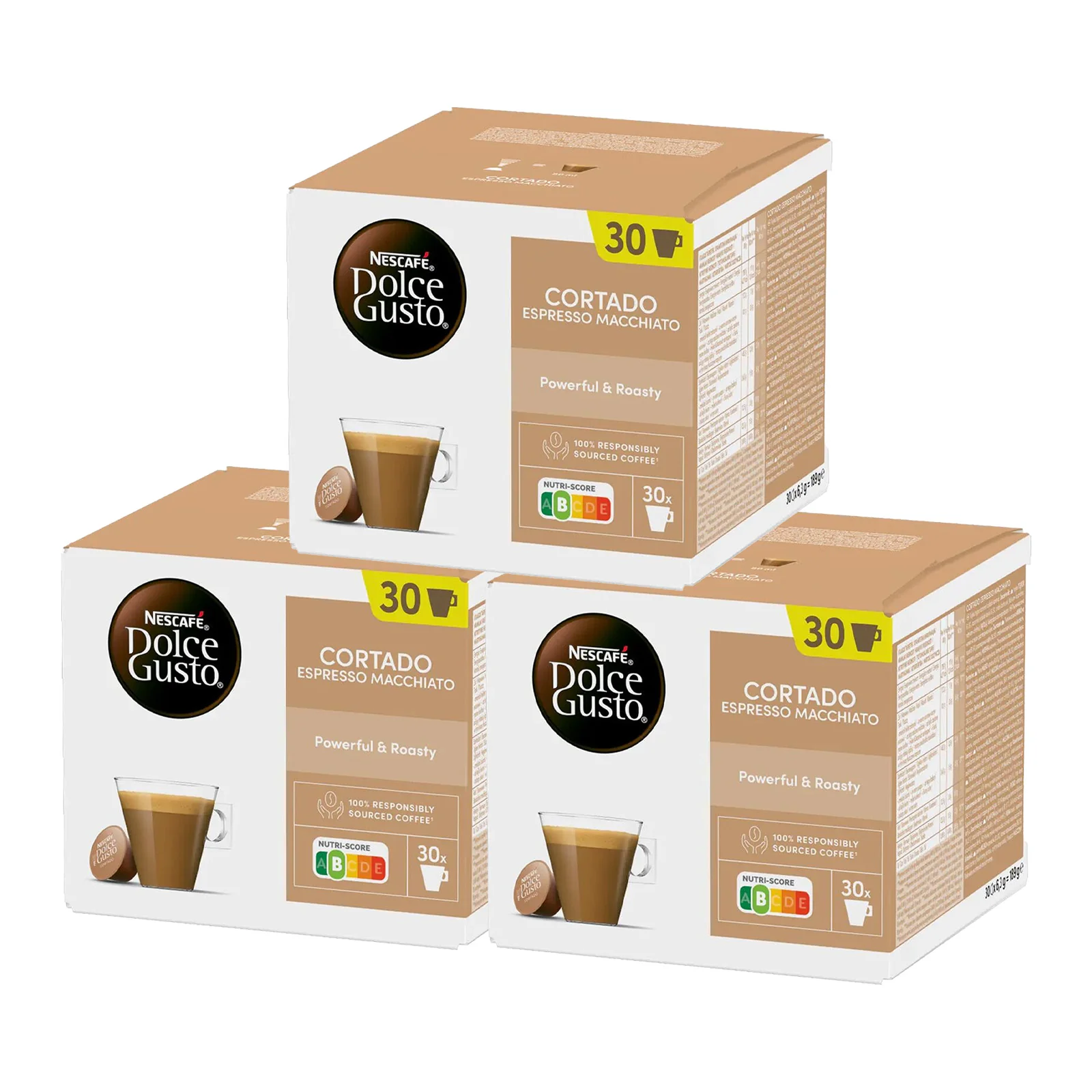 Dolce Gusto Espresso Cortado Macchiato 3x30 Coffee Pods - Image 3