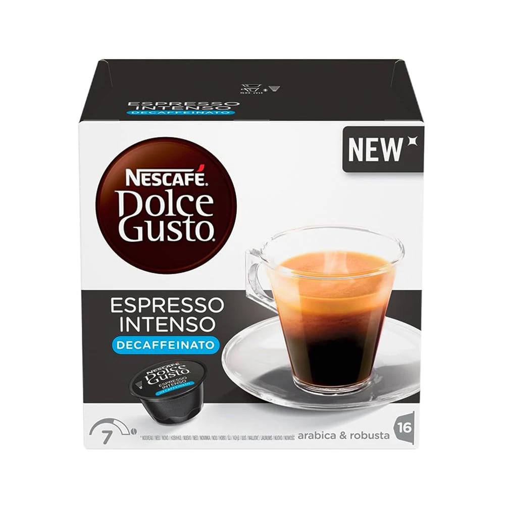 Dolce Gusto Espresso Intenso Decaf Coffee Pods - Case - Image 2