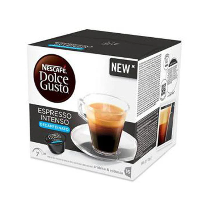 Dolce Gusto Espresso Intenso Decaf Coffee Pods - Case - Image 3