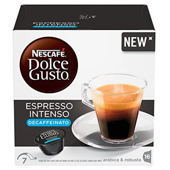 Dolce Gusto Espresso Intenso Decaf Coffee Pods - Case - Image 5