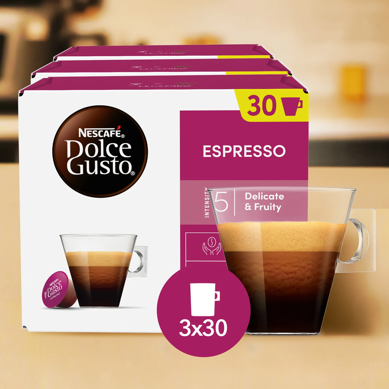 Dolce Gusto Espresso 3x30 Coffee Pods - Image 6