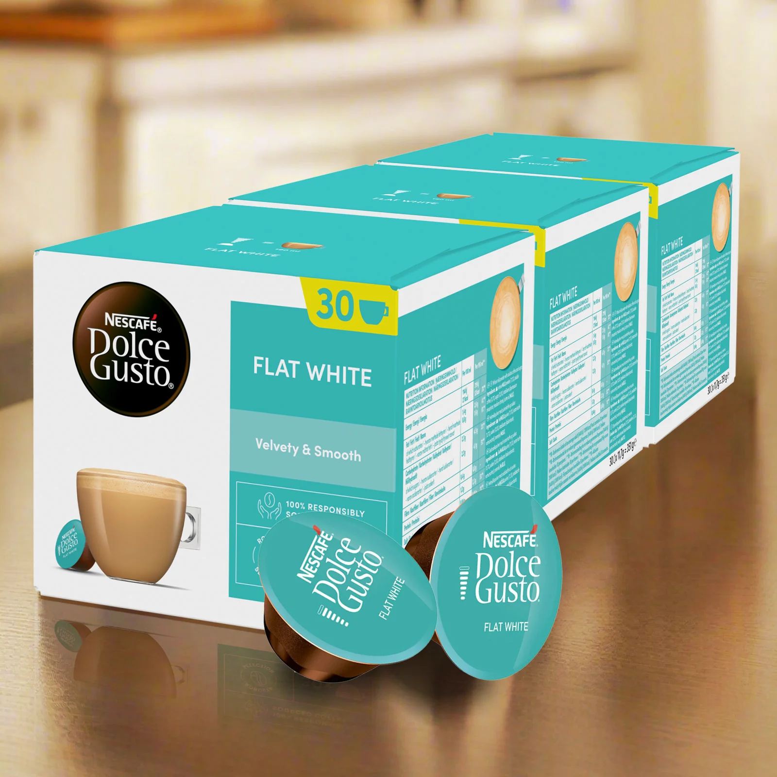 Dolce Gusto Flat White 3x30 Coffee Pods - Image 5