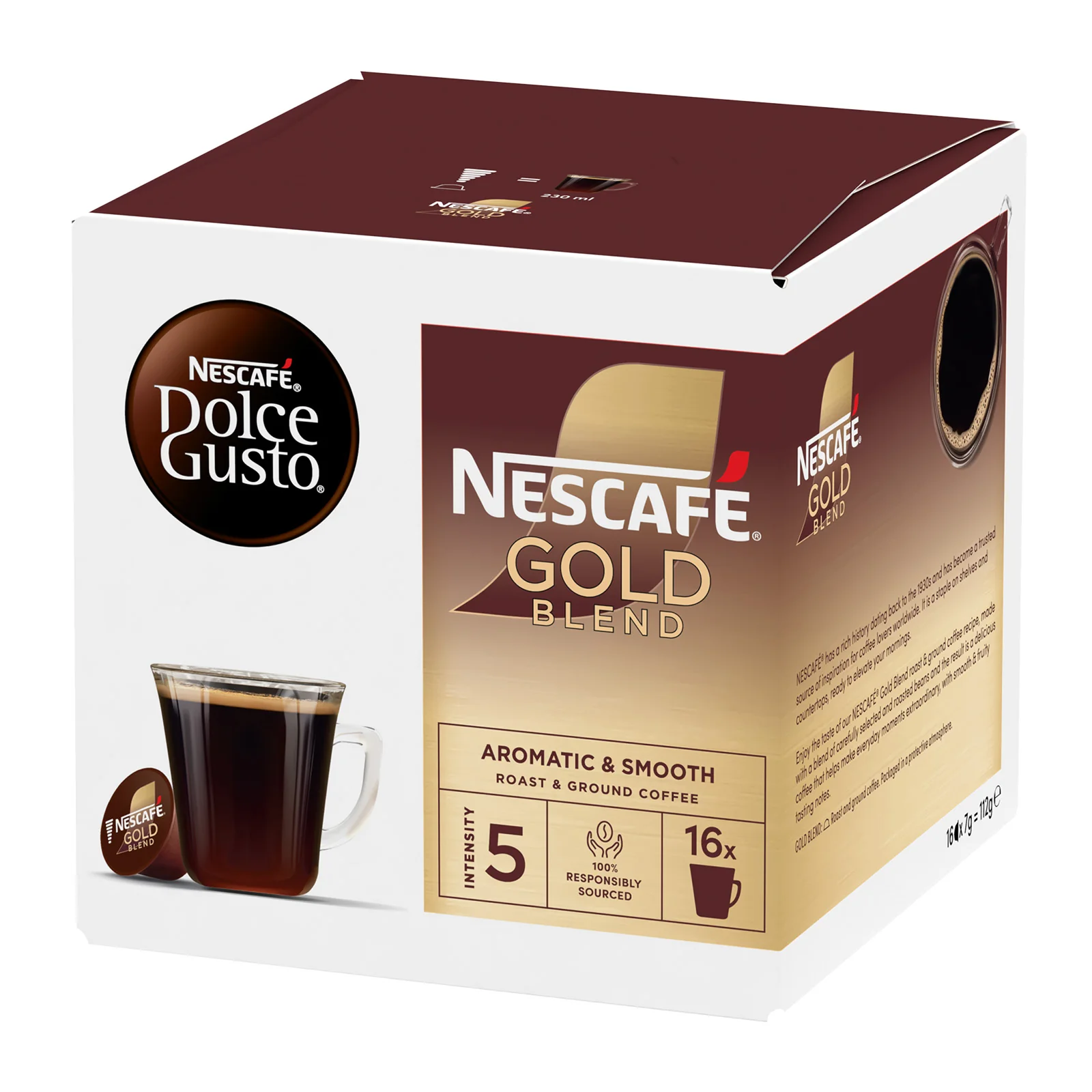 Dolce Gusto Gold Blend 1x16 Coffee Pods