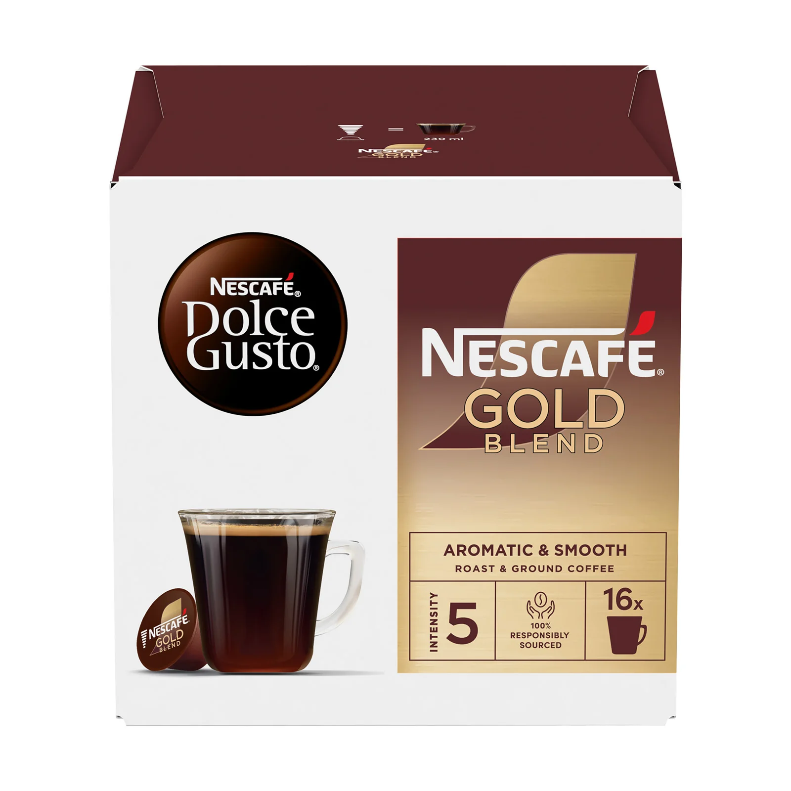 Dolce Gusto Gold Blend 1x16 Coffee Pods - Image 2