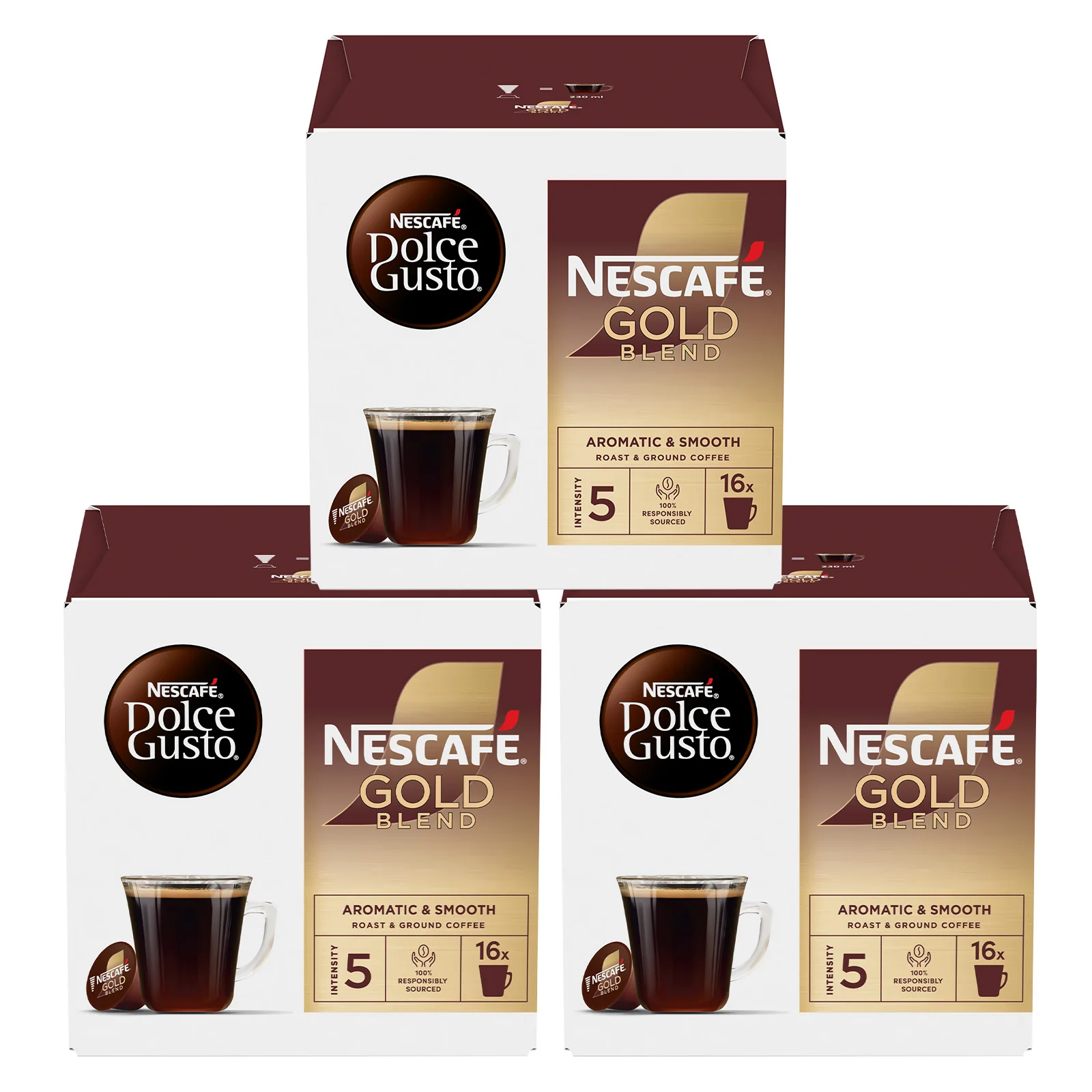 Dolce Gusto Gold Blend 3x16 Coffee Pods - Image 2