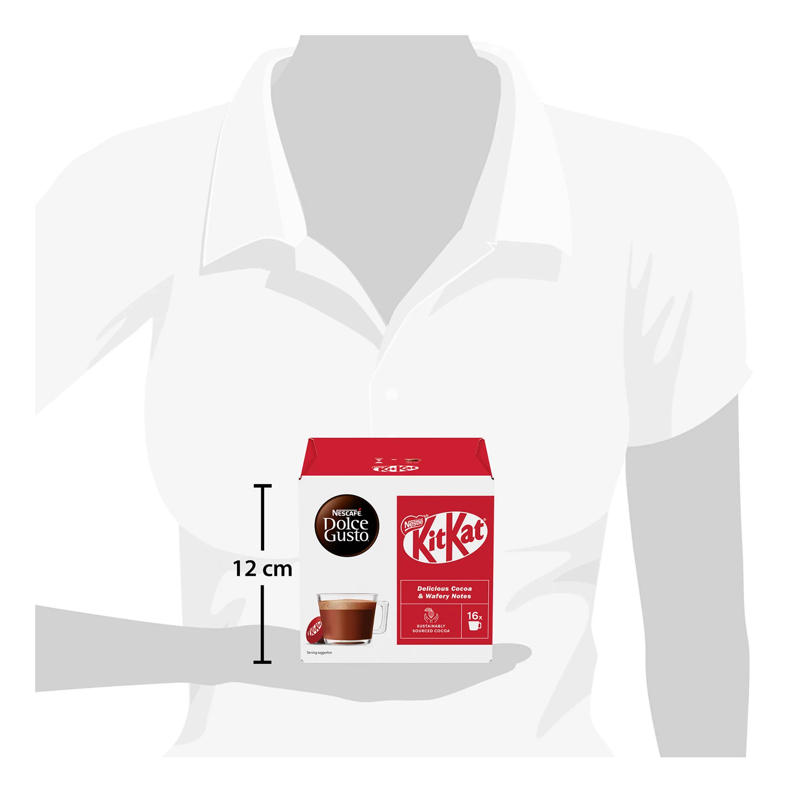 Dolce Gusto KitKat Hot Chocolate Pods - Case - Image 5