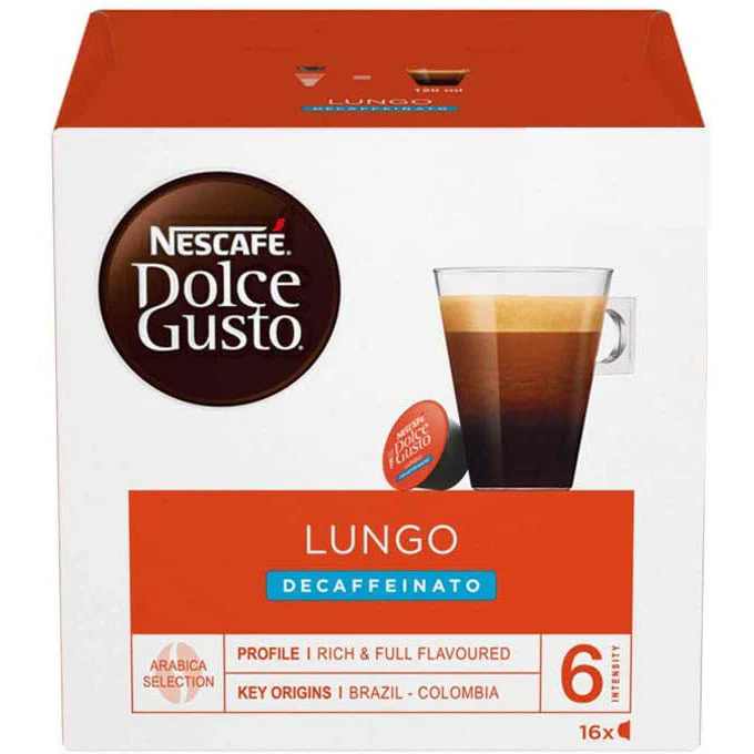 Dolce Gusto Lungo Decaf Coffee Pods - Image 3
