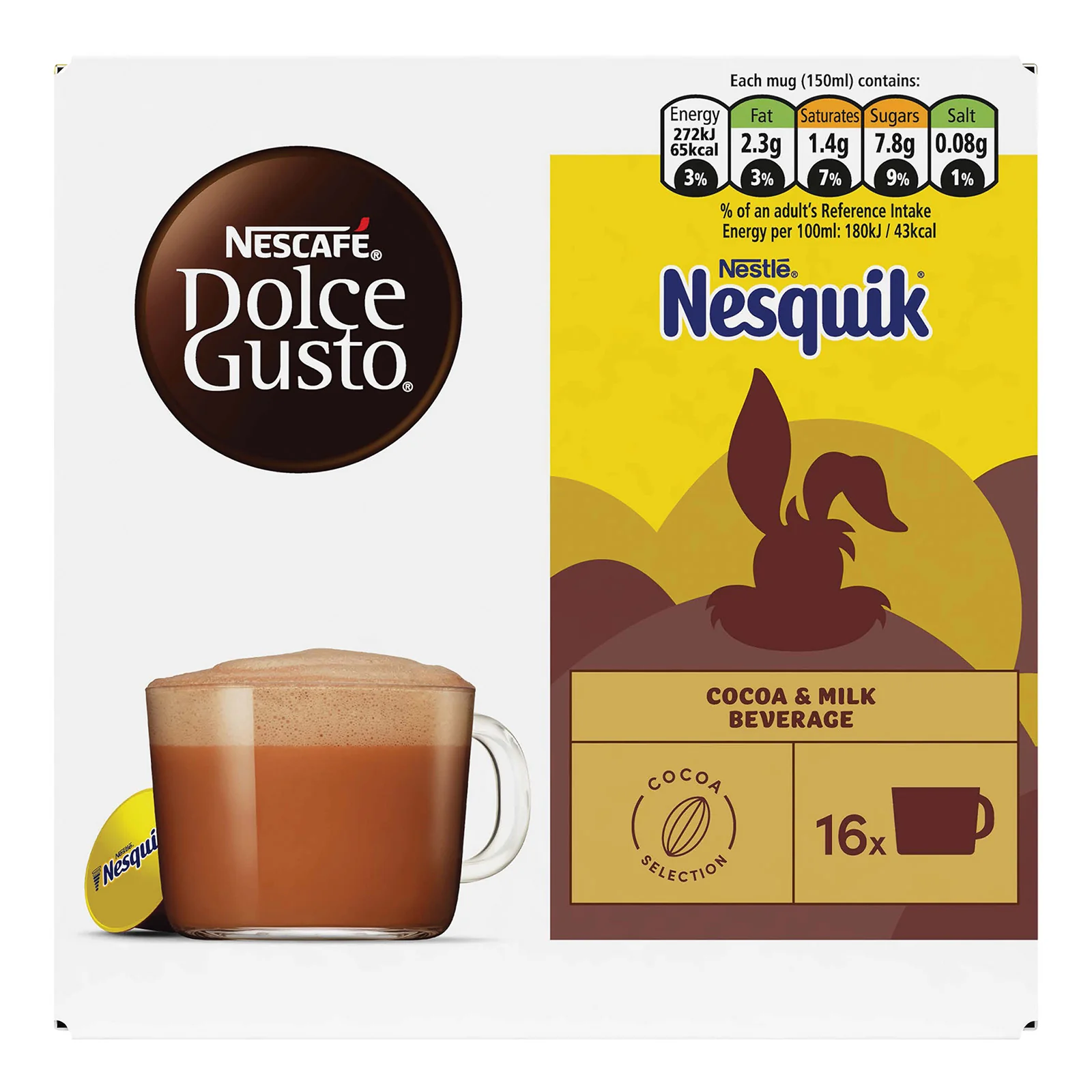 Dolce Gusto Nesquik Hot Chocolate Pods - Image 3