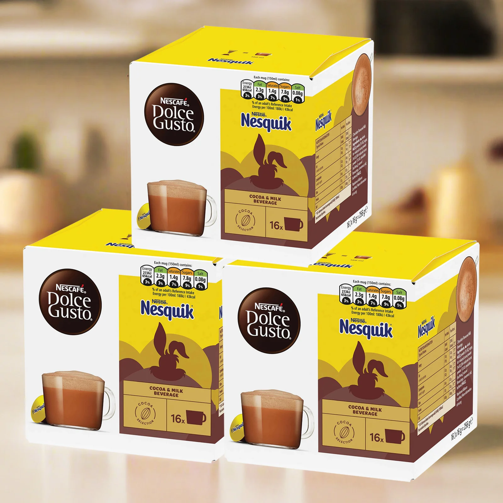 Dolce Gusto Nesquik Hot Chocolate Pods - Case - Image 6