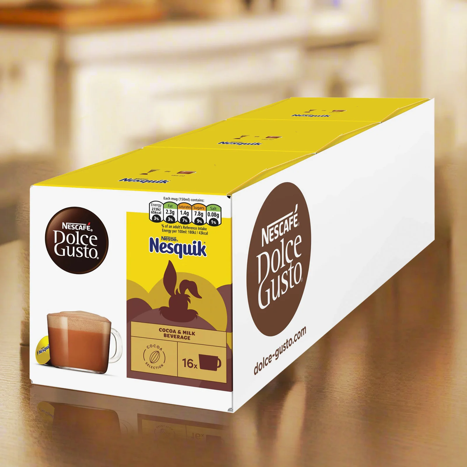 Dolce Gusto Nesquik Hot Chocolate Pods - Case - Image 8