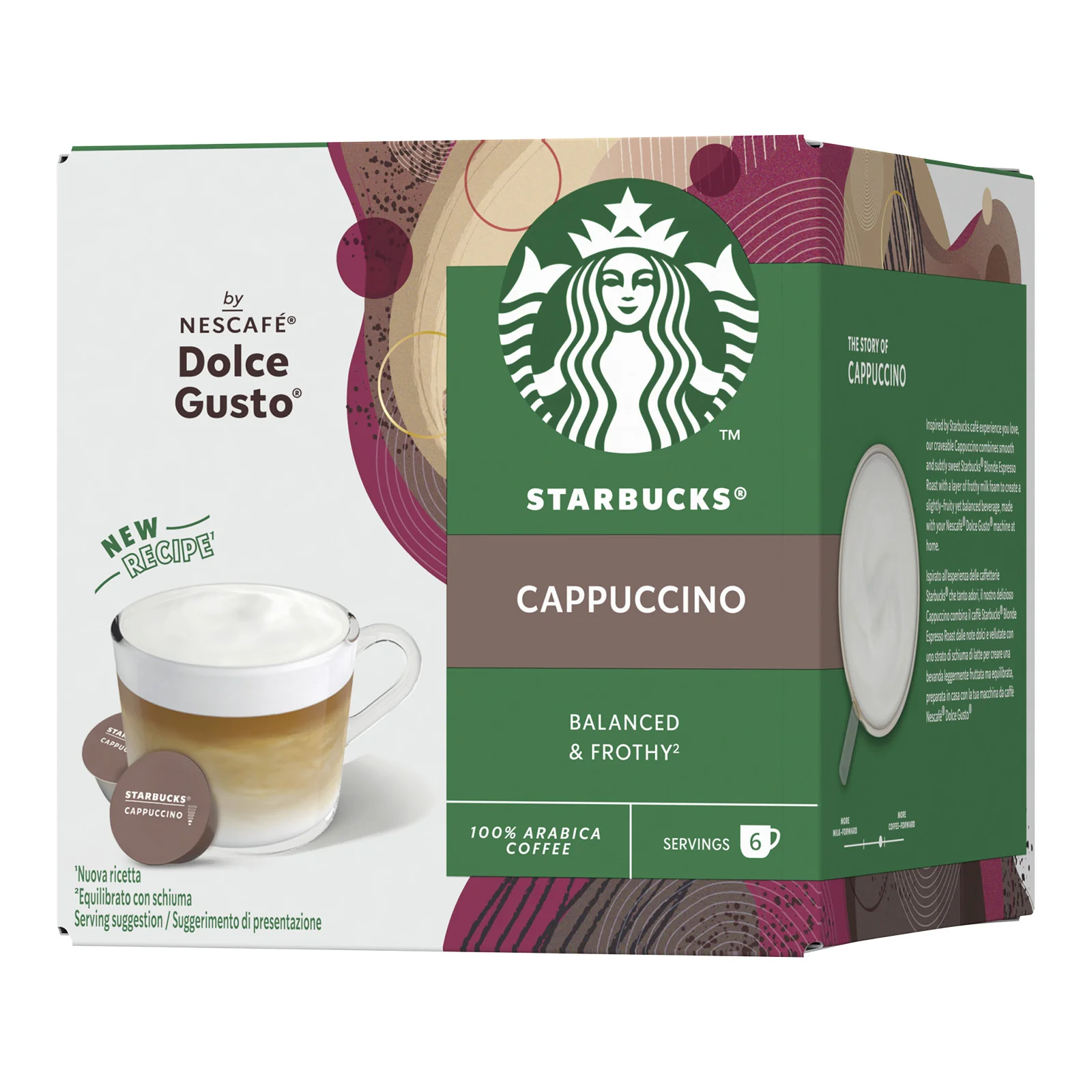 Dolce Gusto Starbucks Cappuccino Coffee Pods - Image 5