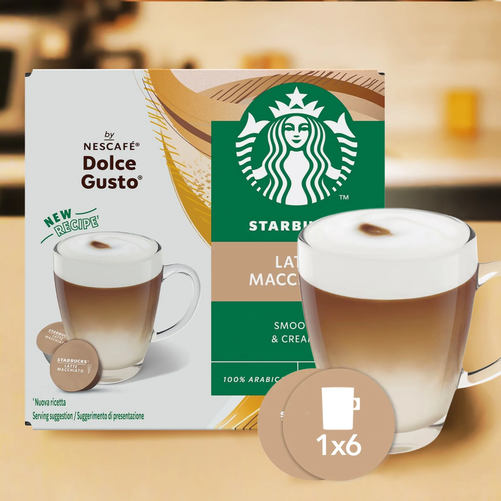Dolce Gusto Starbucks Latte Macchiato Coffee Pods - Image 4