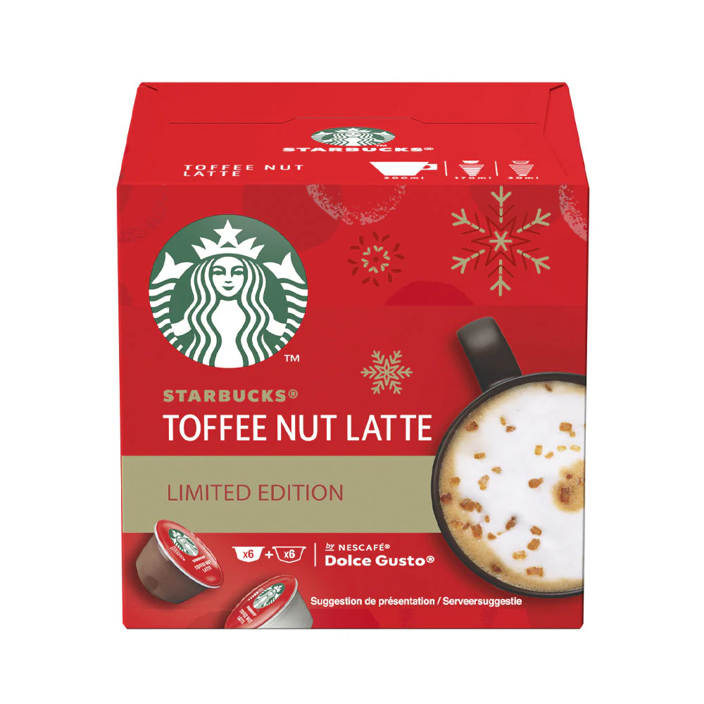 Dolce Gusto Starbucks Toffee Nut Latte Coffee Pods - Case - Image 2
