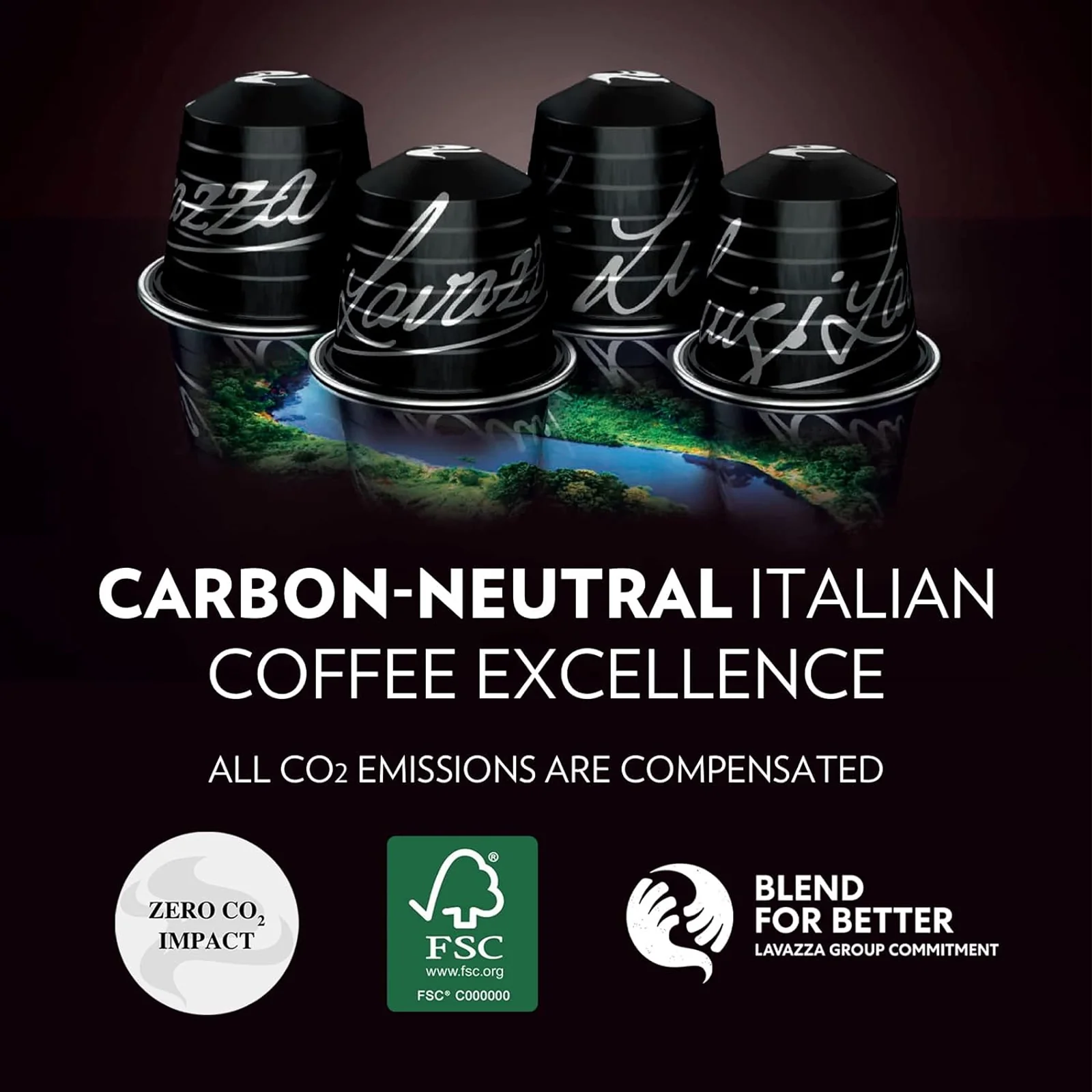 Lavazza Espresso Tierra Bio Organic 10 Capsule Nespresso Compatible Pods - Image 3