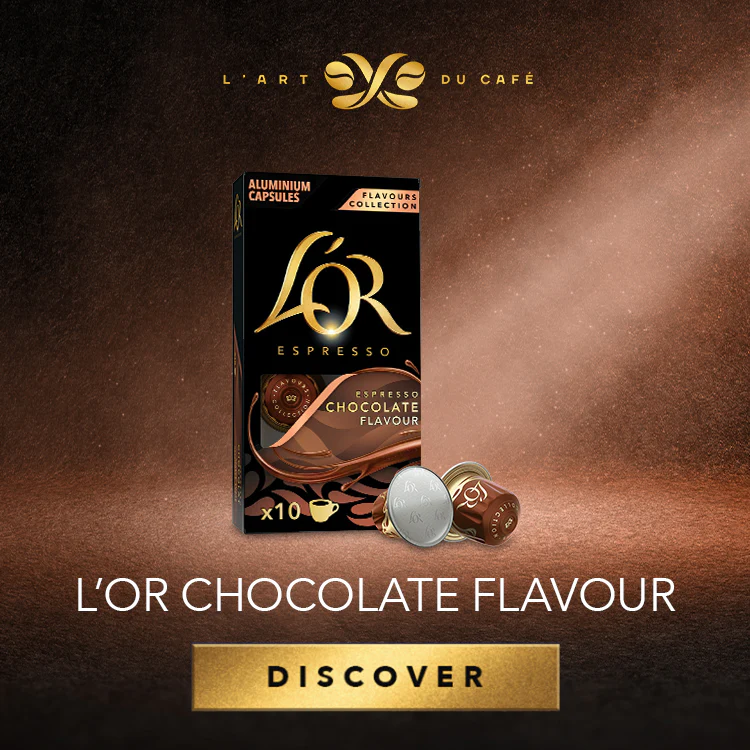 L'OR Espresso Chocolate Flavour Coffee Capsules x10 Nespresso Compatible - Image 5