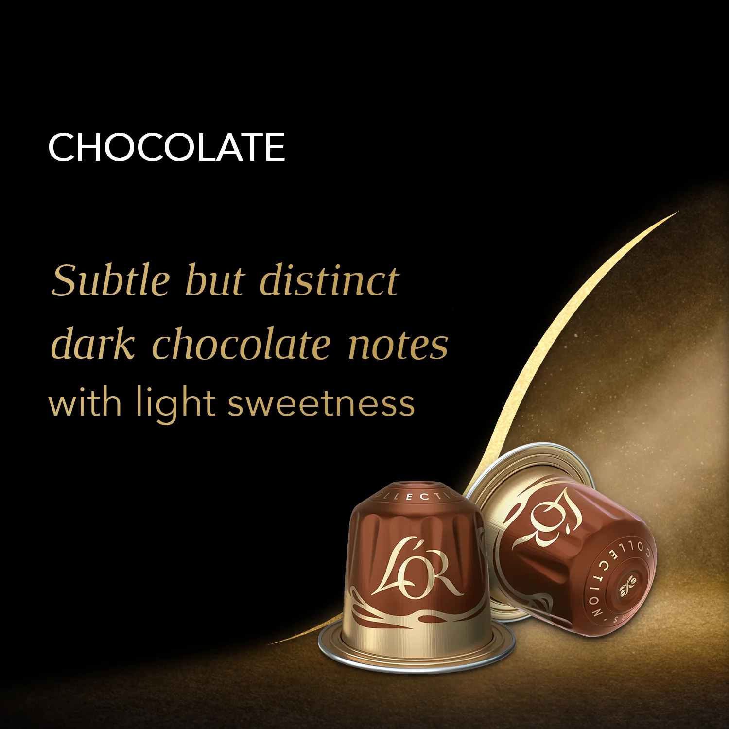 L'OR Espresso Chocolate Flavour Coffee Capsules x10 Nespresso Compatible - Image 6