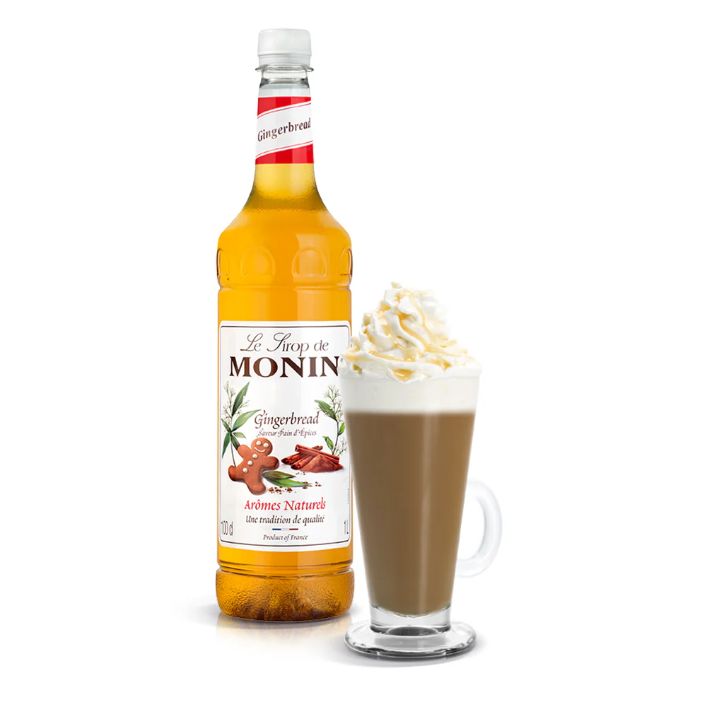 Monin Gingerbread Syrup 1L - Image 2