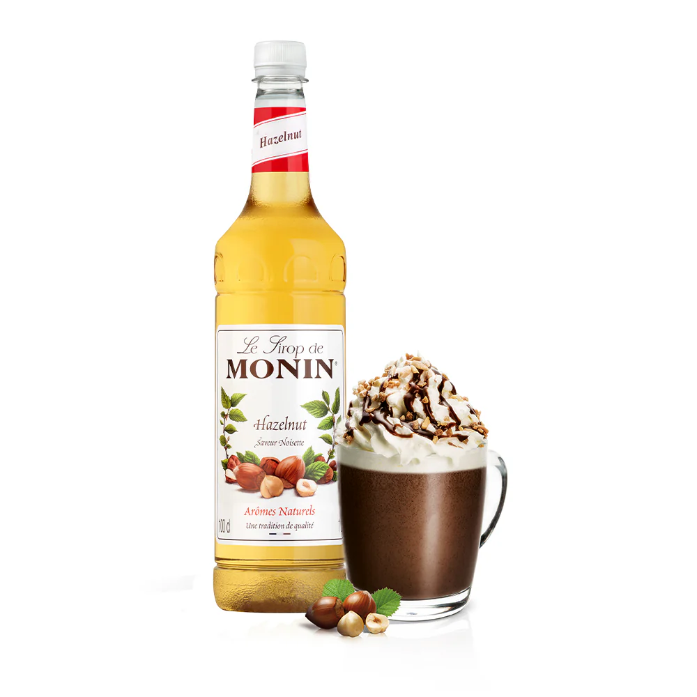 Monin Hazelnut Syrup 1L - Image 4