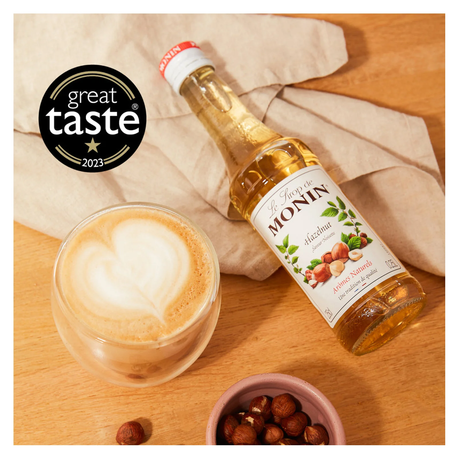 Monin Hazelnut Syrup 1L - Image 6