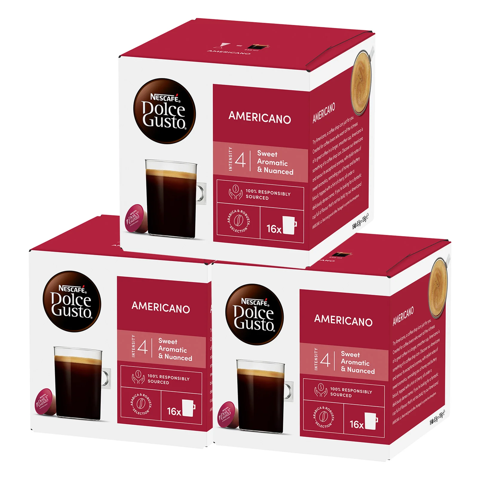 Nescafé Dolce Gusto Americano Coffee Pods - Case - Image 2
