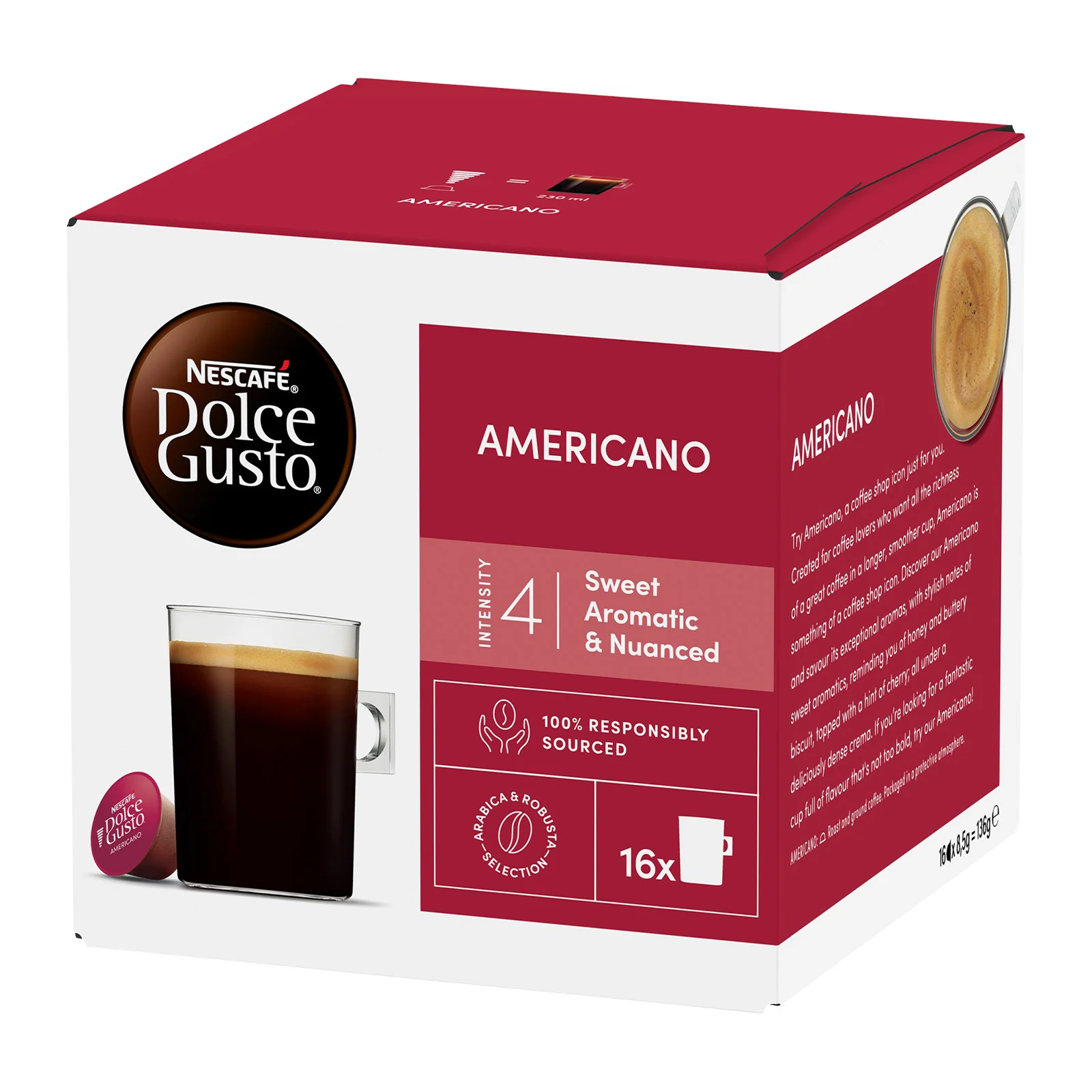 Dolce Gusto Americano Coffee Pods