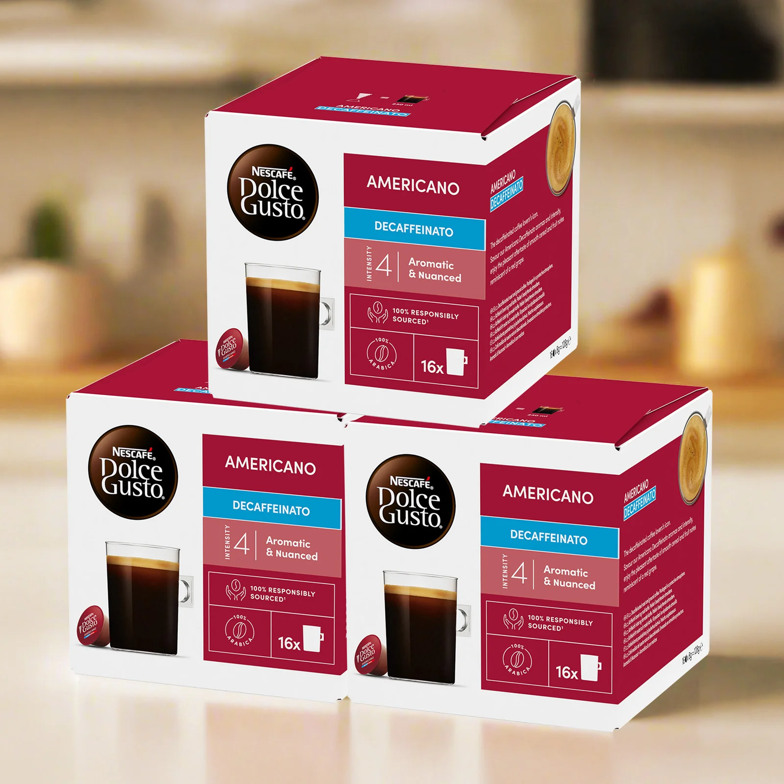 Nescafé Dolce Gusto Americano Decaffeinato Coffee Pods - Case - Image 5