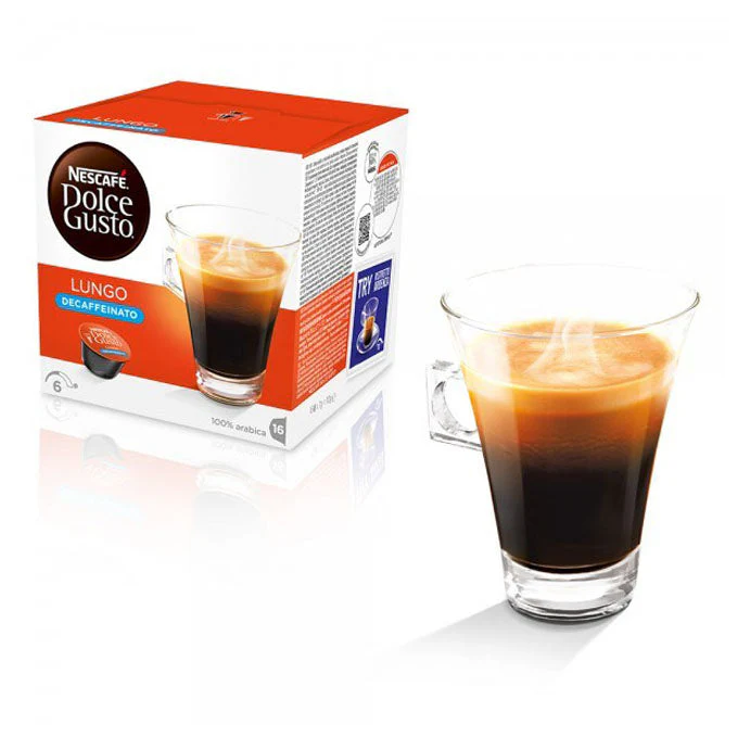 Nescafé Dolce Gusto Lungo Decaf Coffee Pods - Case - Image 3