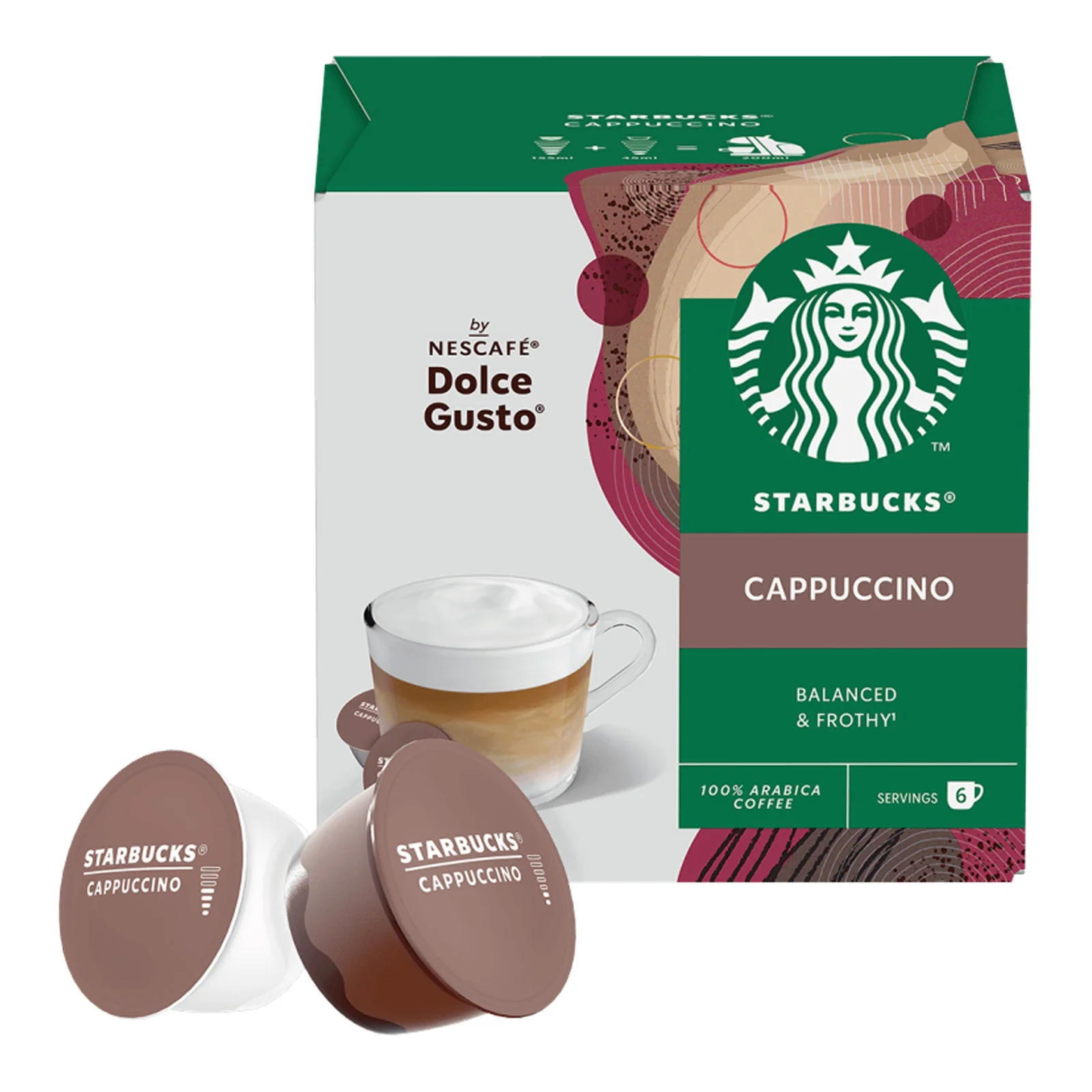 Dolce Gusto Starbucks Cappuccino Coffee Pods - Image 3