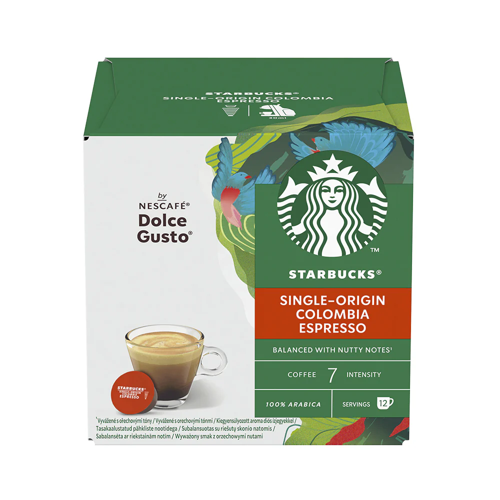 Nescafé Dolce Gusto Starbucks Espresso Colombia Coffee Pods - Case - Image 2