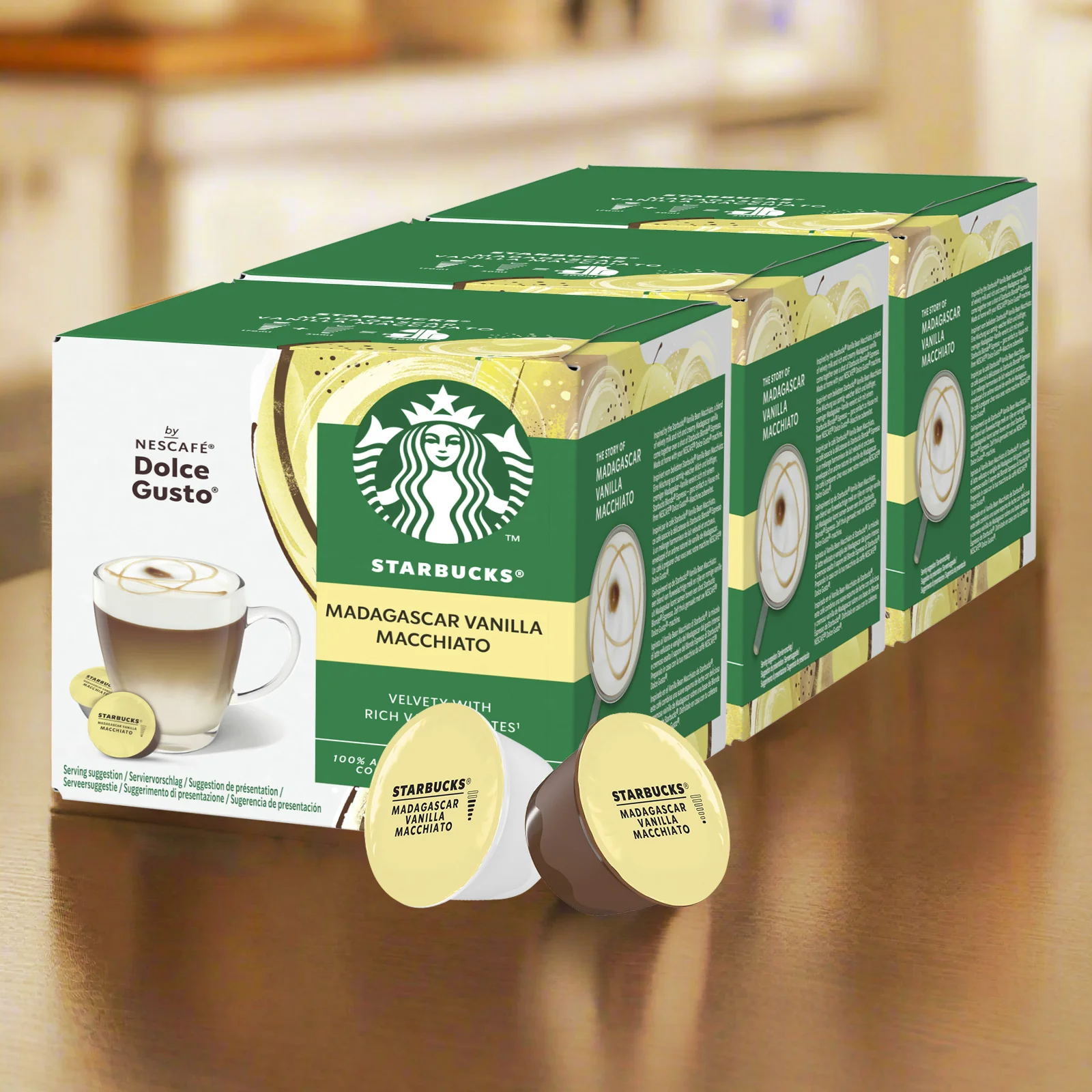 Nescafé Dolce Gusto Starbucks Vanilla Macchiato Coffee Pods - Case - Image 4