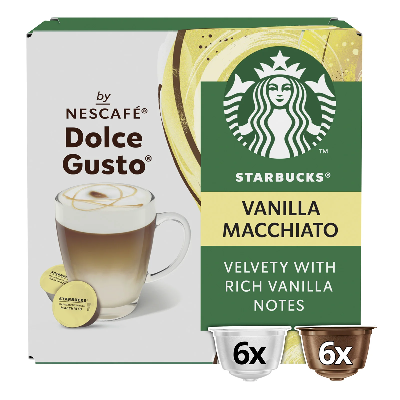 Nescafé Dolce Gusto Starbucks Vanilla Macchiato Coffee Pods - Case - Image 7