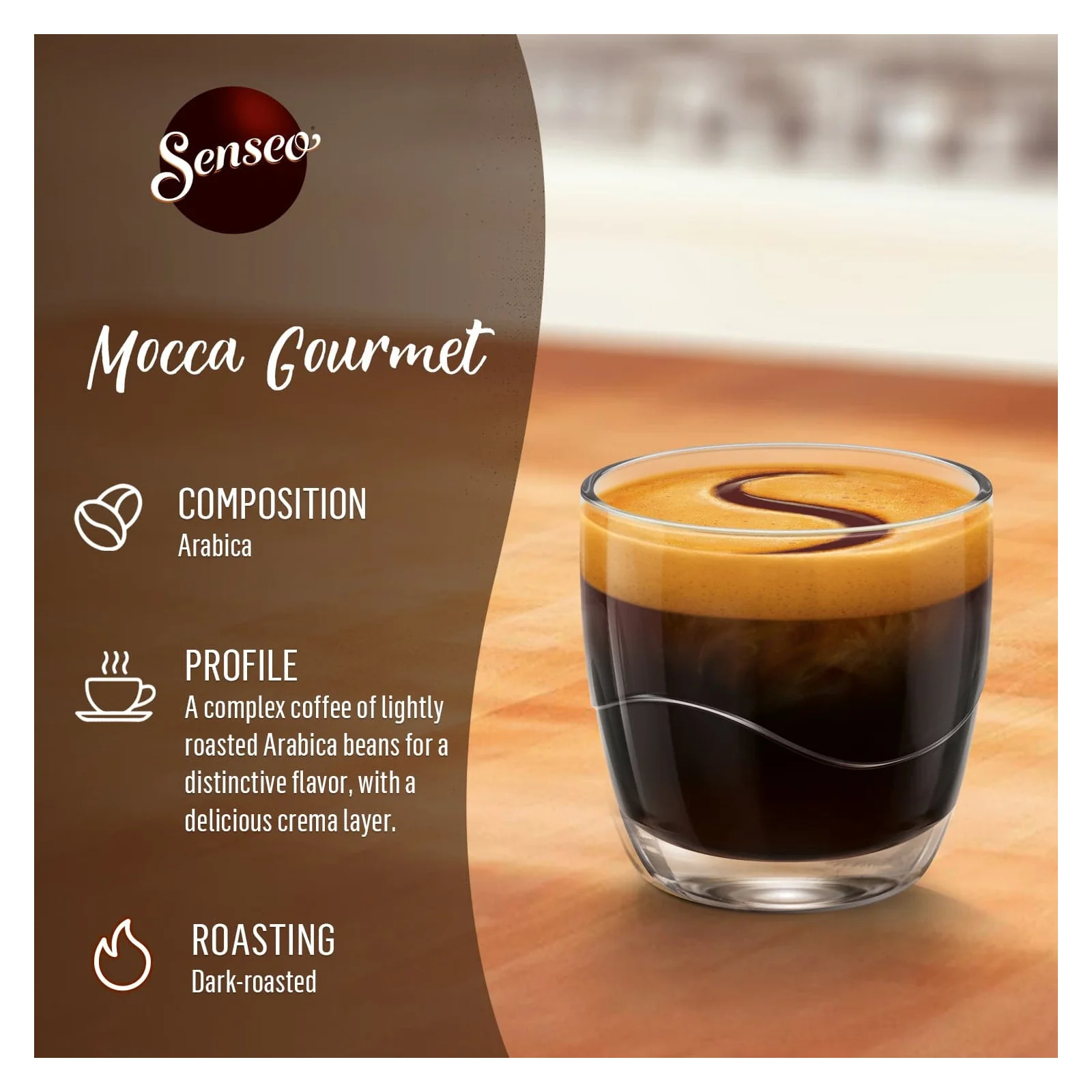 Senseo Mocca Gourmet x48 Coffee Pods - Image 6