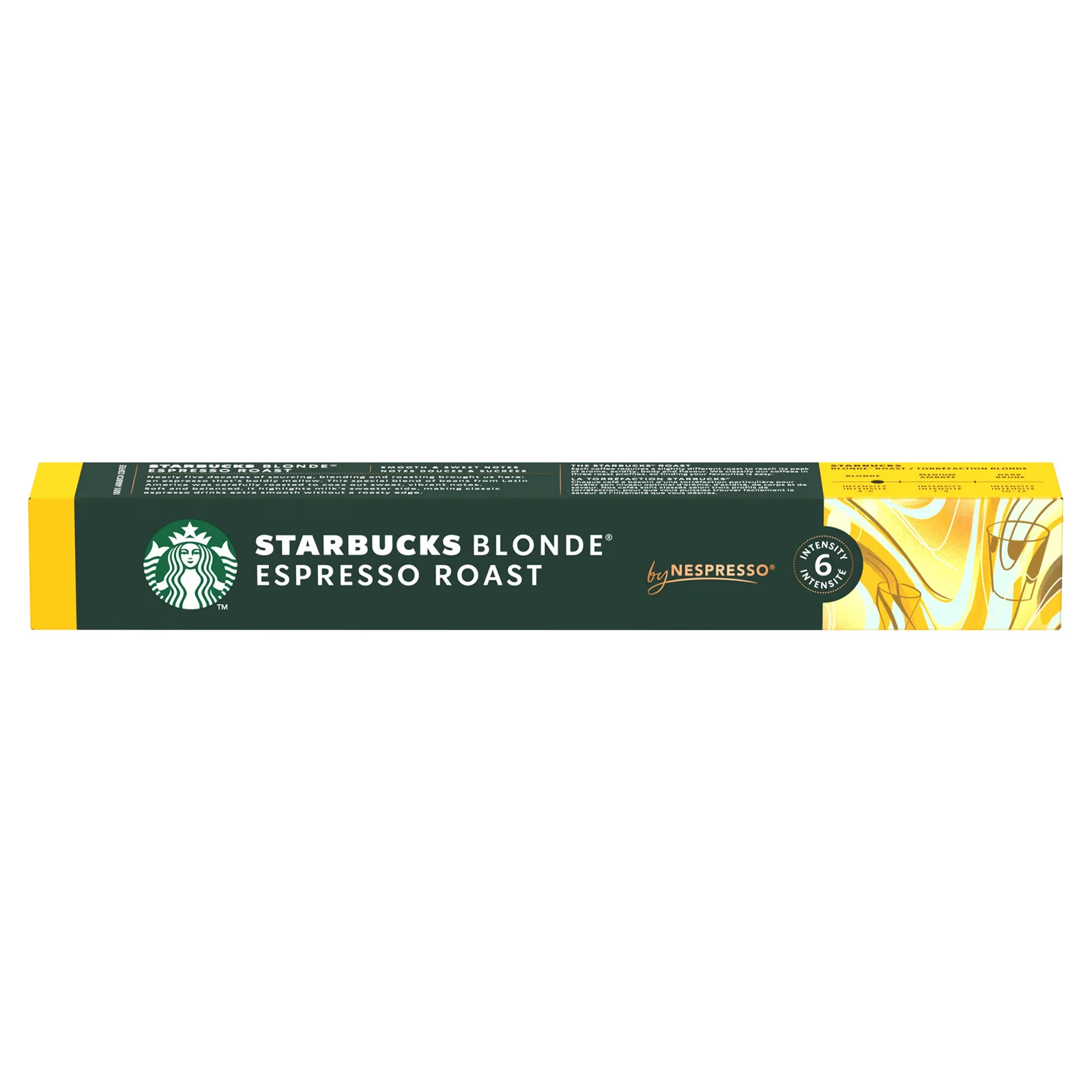 Starbucks Blonde Espresso Roast Nespresso Coffee Pods 10 - Image 5