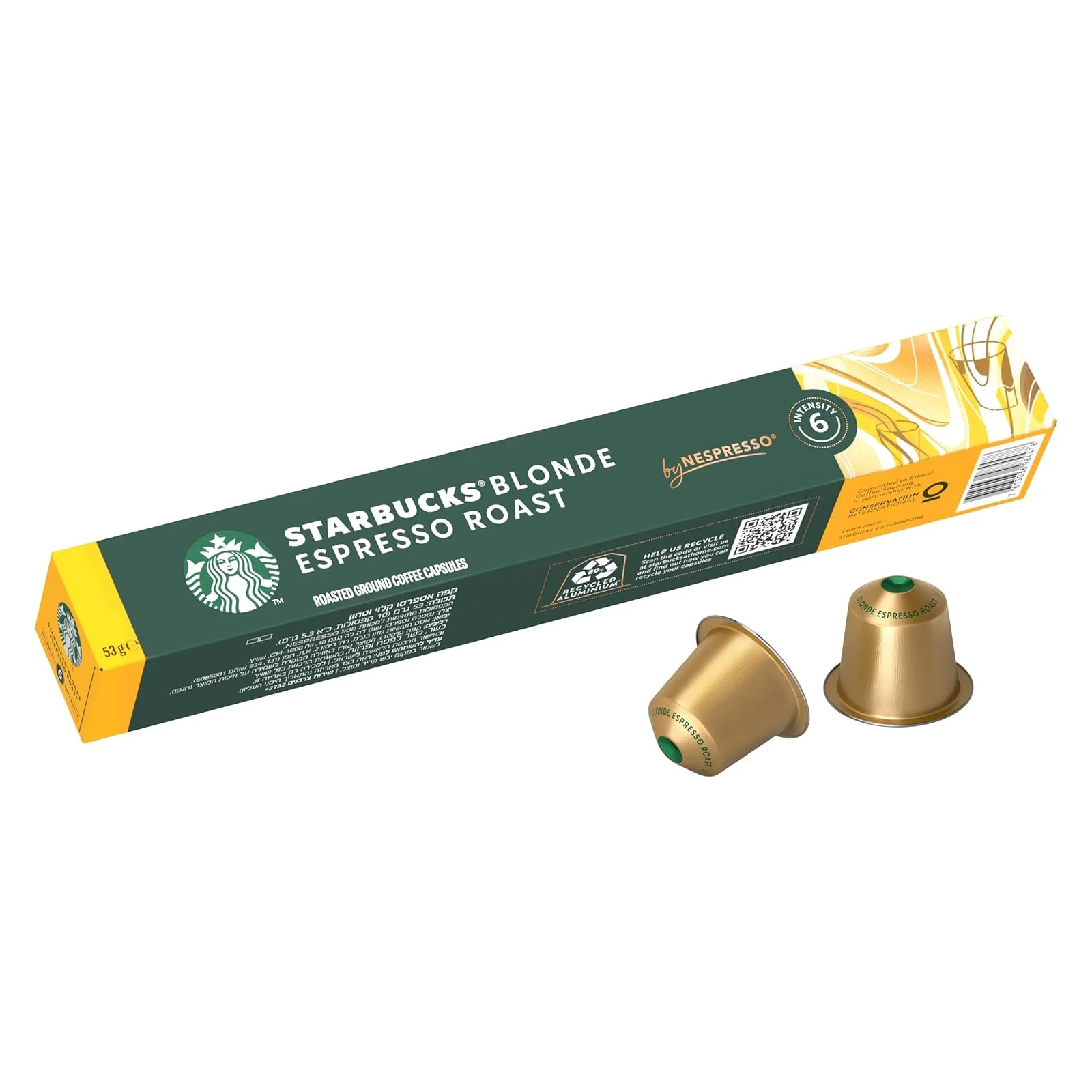 Starbucks Blonde Espresso Roast Nespresso Coffee Pods 10 - Image 7