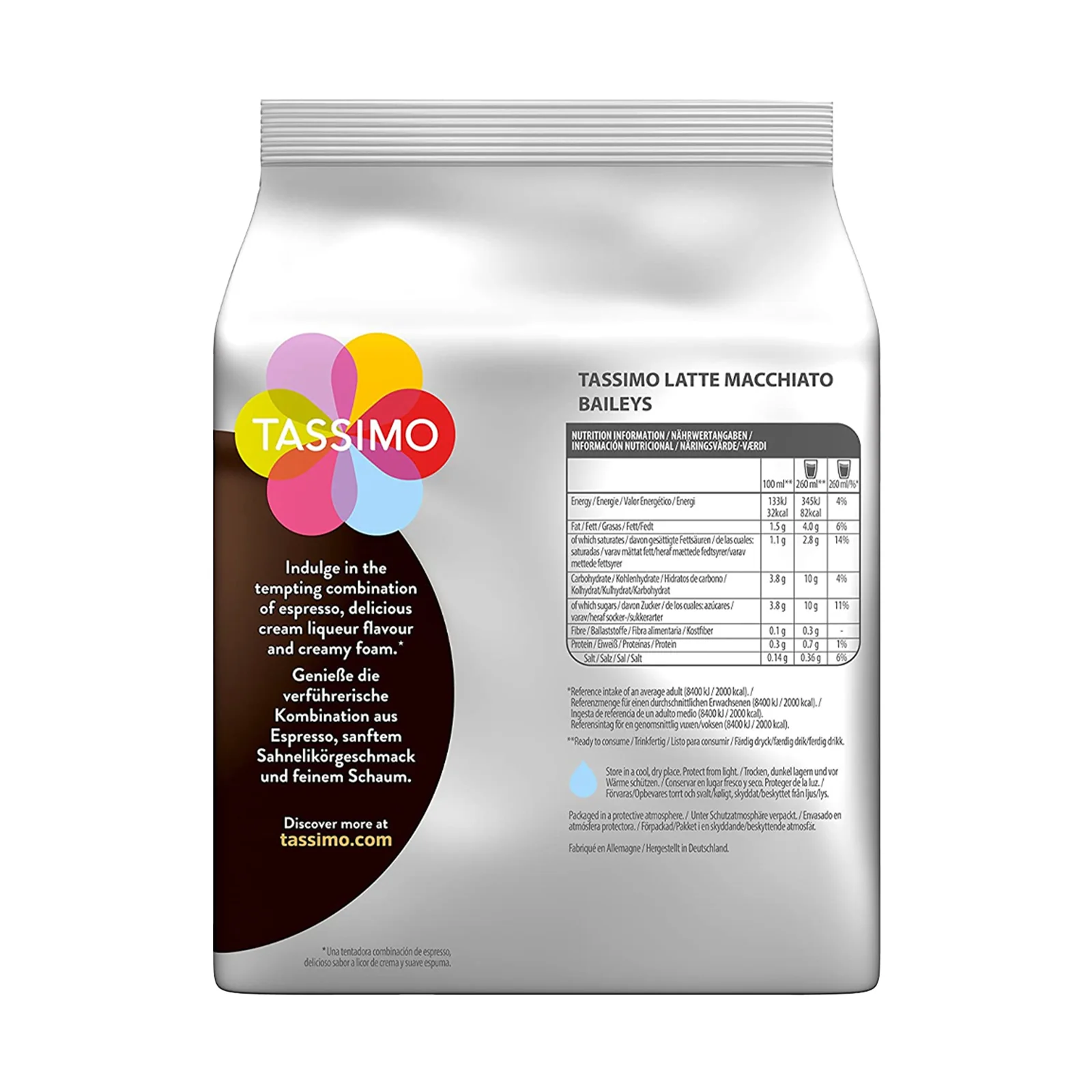 Tassimo Baileys Latte Macchiato Coffee Pods - Image 6