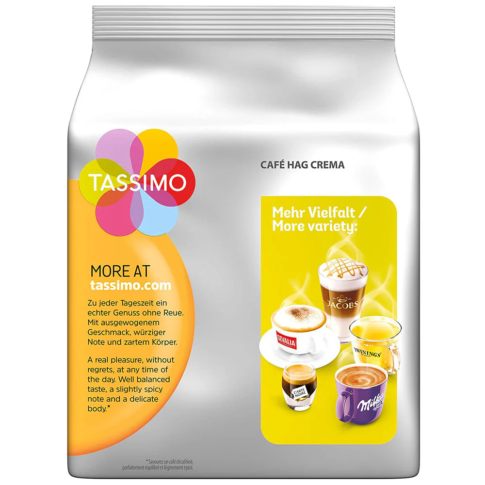 Tassimo Cafe Hag Decaffinated Coffee Pods - Image 4