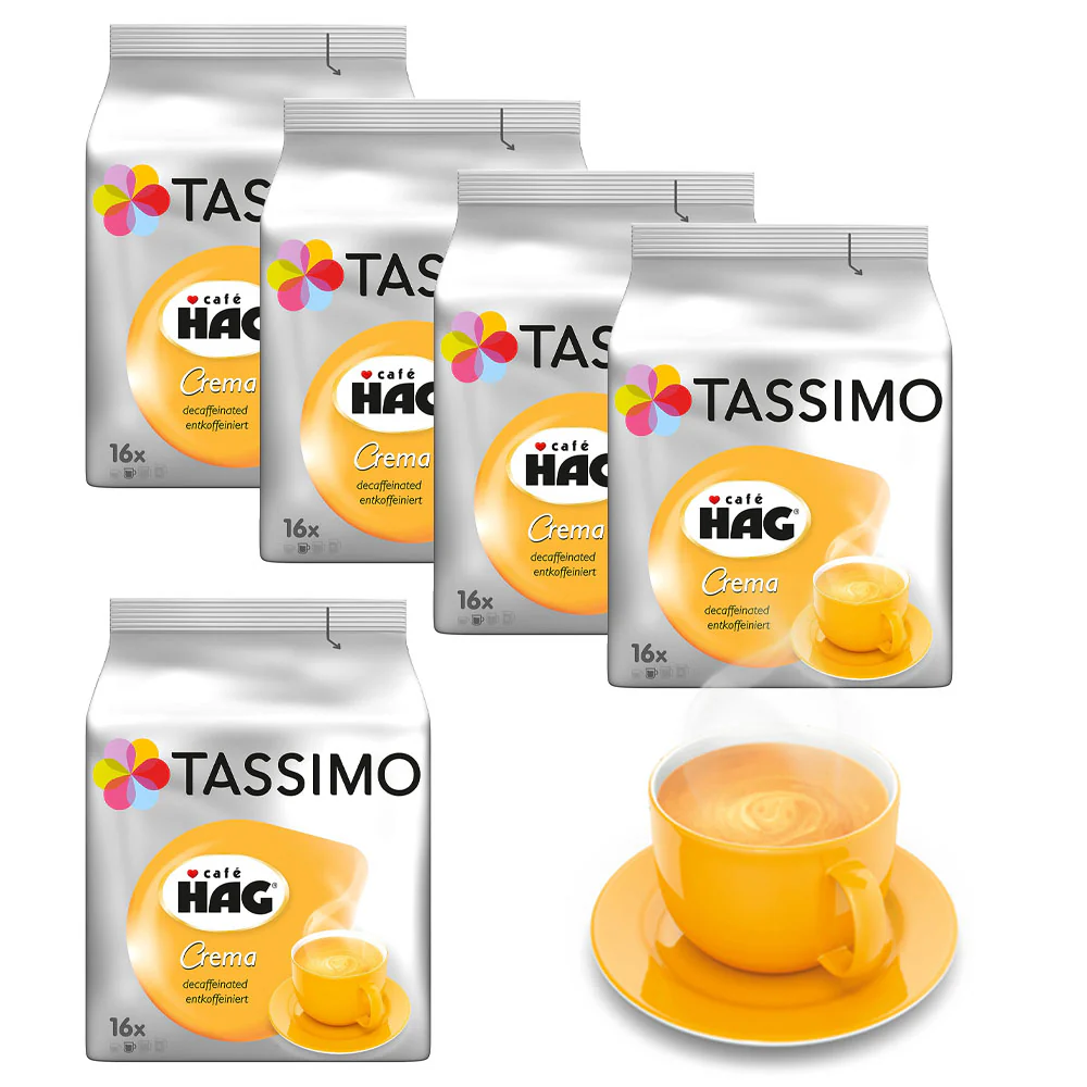 Tassimo Cafe Hag Decaffinated Coffee Pods - Image 8