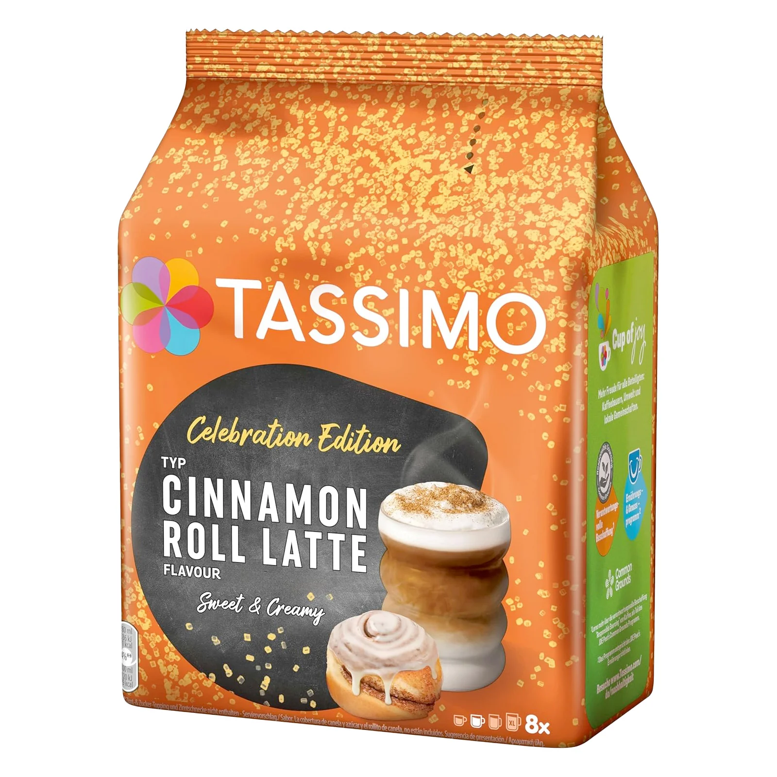 Tassimo Cinnamon Roll Latte Coffee Pods - Image 3