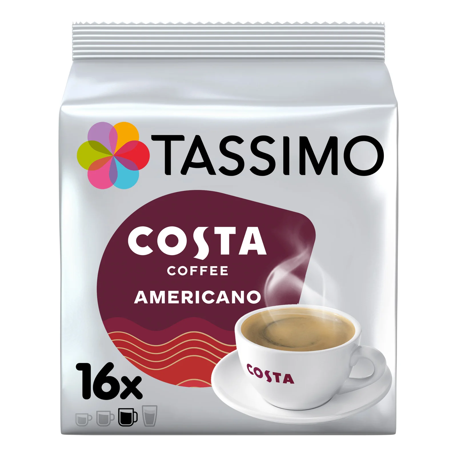 Tassimo Costa Americano Coffee Pods - Image 2