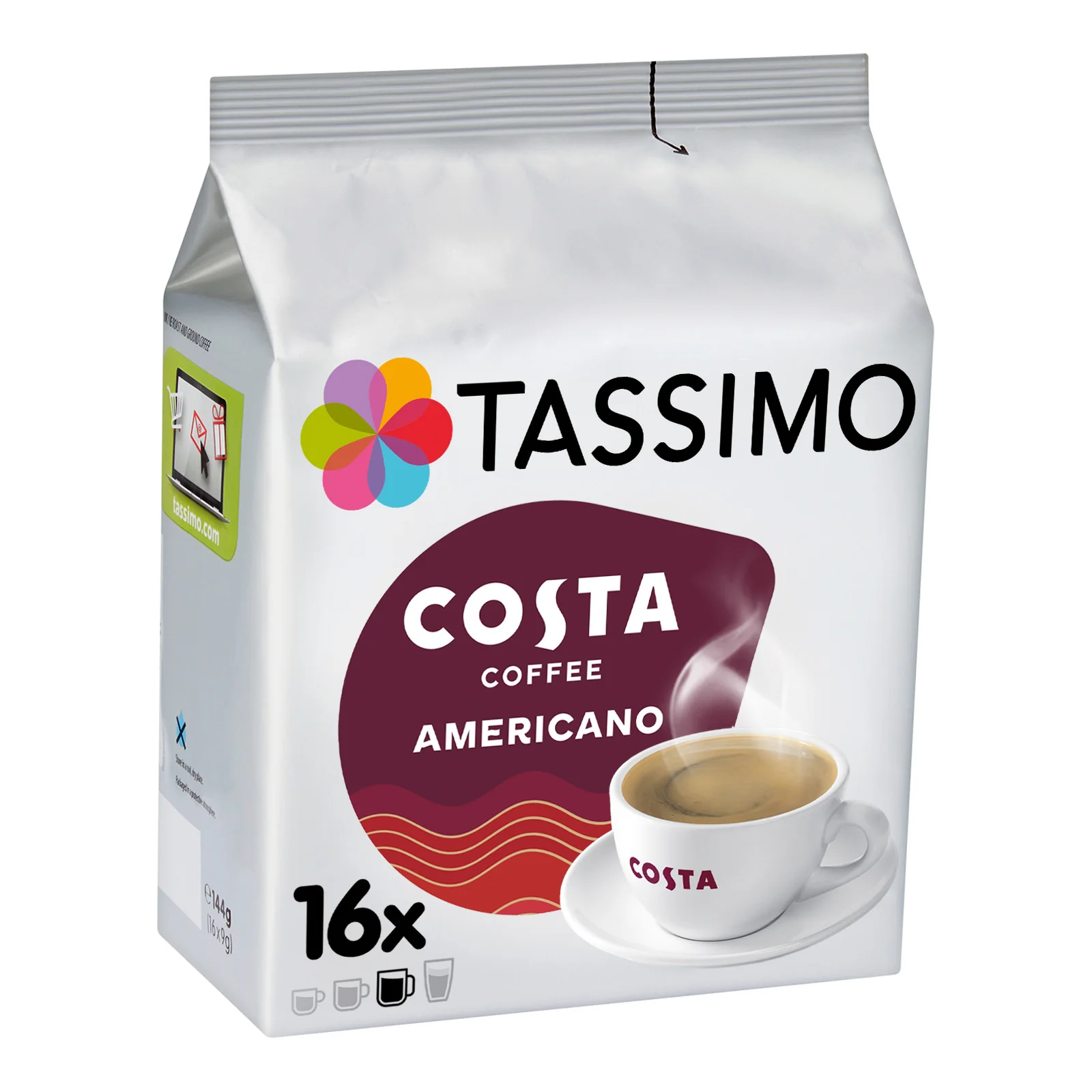 Tassimo Costa Americano Coffee Pods - Image 7